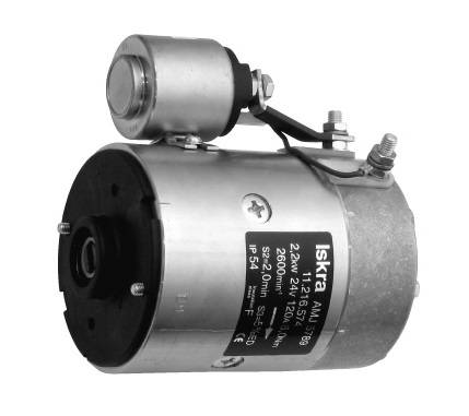 Gleichstrommotor Mahle MM87 IM0260 für BUCHER, 2.2kW 24V