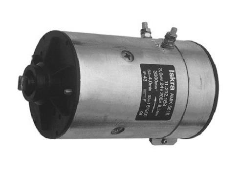 Gleichstrommotor Mahle MM173 IM0118 für MBB PALFINGER, 3.0kW 24V