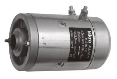 Gleichstrommotor Iskra Letrika IM0232 OIL SISTEM, 2.0kW 48V