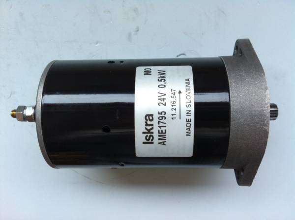 Gleichstrommotor ISKRA IM0249, 0,5 kW, 24V, DC-Motor