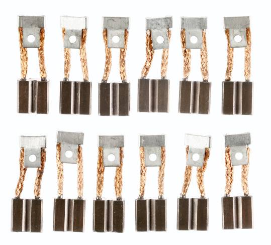 Kohlebürstensatz für DELCO REMY Anlasser, vgl. 1852886 1946487