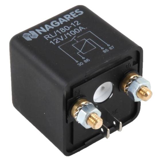 Magnetschalter Hochleistungsrelais, 12V 100A 4 Anschlüsse