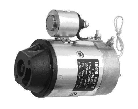 Gleichstrommotor Mahle MM176 IM0246 für Anteo, 2.2kW 24V